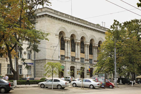 Kishinev    Avenue of Stephen the Great  Moldova  のeditorial素材