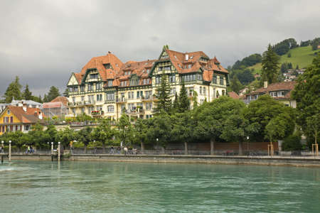 Thun  River Aar  Switzerland  