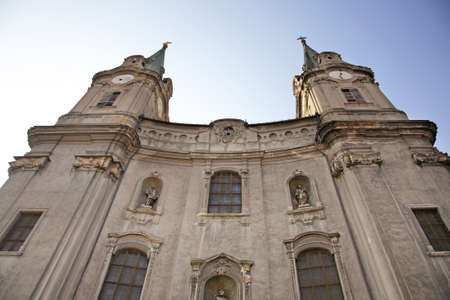 Church of St Andrew in Komarno, Slovakiaの写真素材