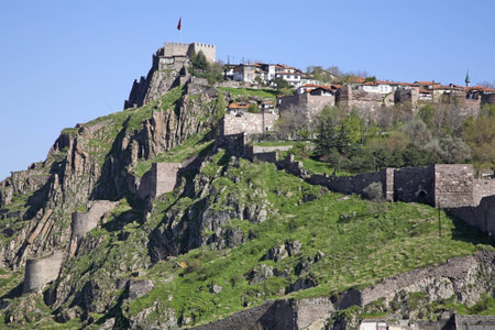 Ankara Castle  Turkeyのeditorial素材