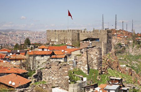 Ankara Castle  Turkeyのeditorial素材
