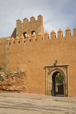 Kasbah of the Udayas in Rabat  Moroccoのeditorial素材
