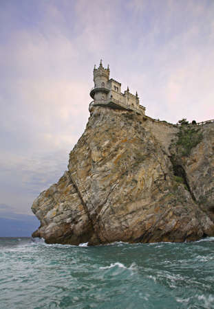 Swallow s Nest in Gaspra  Crimea  Ukraineのeditorial素材