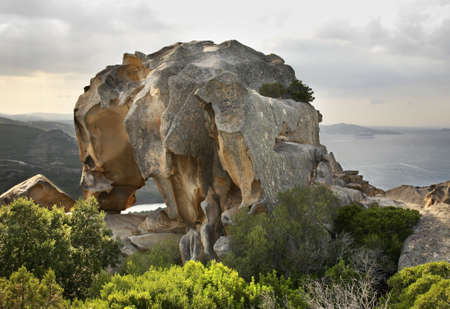 Capo d Orso Sardegna  Italiaの写真素材