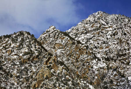 Mountain in Santa Coloma. Andorraの写真素材