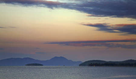 Ionian sea Igoumenitsa. Greeceの写真素材