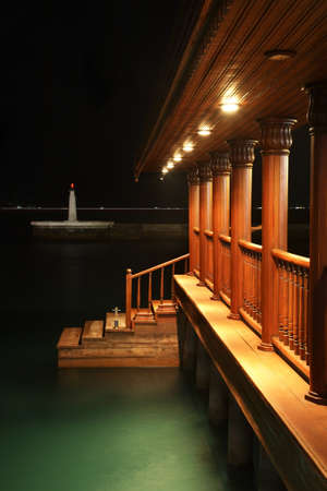 Presidential Jetty in Male. Republic of the Maldivesの写真素材