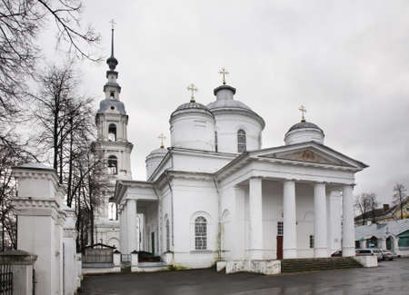 Kineshma. Trinity-Assumption cathedral. Ivanovo region. Russia