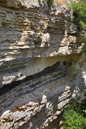 Aladzha Monastery - Orthodox Christian cave monastery complex. Bulgariaの写真素材