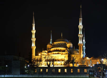 Sultan Ahmed Mosque (Blue mosque) in Istanbul. Turkeyの写真素材