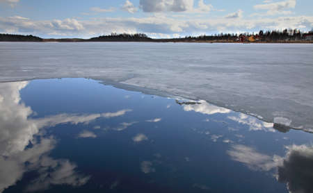 Siljan lake. Mora. Swedenの写真素材