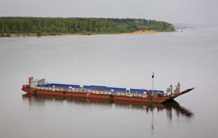 Volga River in Myshkin. Russiaの写真素材