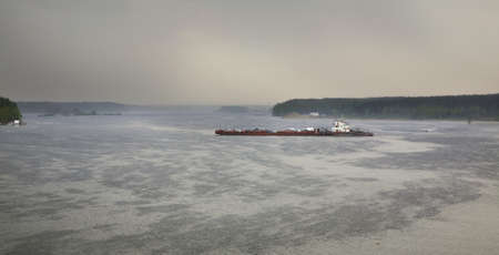 Volga River in Myshkin. Russiaの写真素材