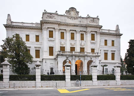 Maritime and history museum of the Croatian littoral in Rijeka. Croatiaのeditorial素材