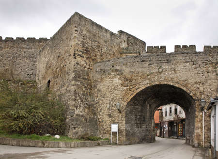 Fortress in Jajce. Bosnia and Herzegovinaの写真素材