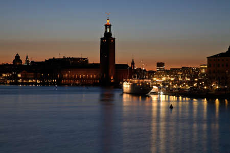 Stockholm City Hall in Stockholm. Swedenの写真素材