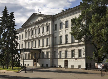 Old house in Nizhny Novgorod. Russiaのeditorial素材