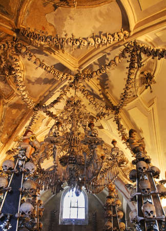 Sedlec Ossuary in Kutna Hora. Czech Republicのeditorial素材