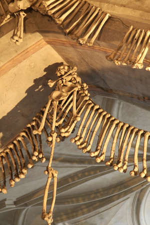 Sedlec Ossuary in Kutna Hora. Czech Republicのeditorial素材