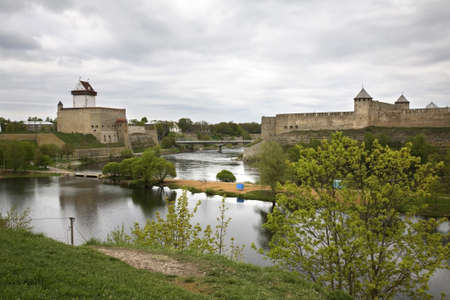 Narva Castle. Estoniaのeditorial素材
