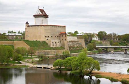 Narva Castle. Estoniaのeditorial素材