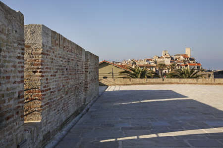 Historic town in Antibes. Franceのeditorial素材