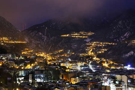 Andorra la Vella. Andorraのeditorial素材