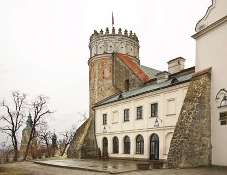 Royal Casimir castle in Przemysl. Polandのeditorial素材