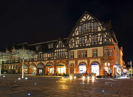 Market square in Bad Homburg. Germanyのeditorial素材