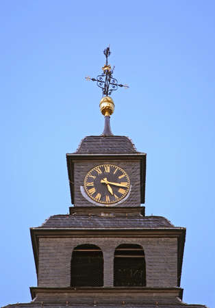 Clock tower in Bad Homburg. Germanyのeditorial素材