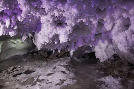 Kungur Ice Cave. Perm Krai. Russiaの写真素材