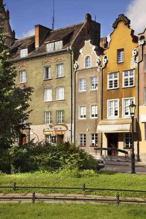 Old houses in Gdansk. Poland