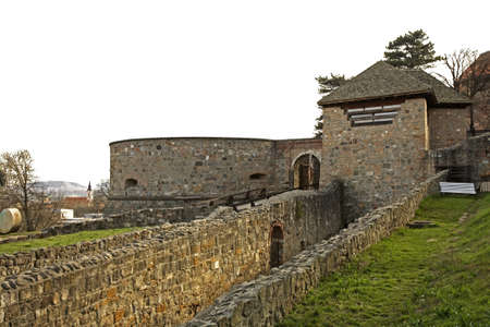 Royal castle in Esztergom. Hungary