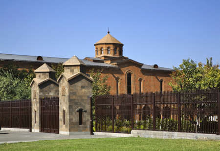 Vagharshapat. Museum-treasury of Manukyan in Etchmiadzin monastery. Armenia