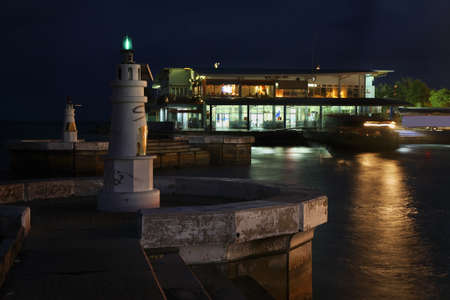 Port in Male. Republic of the Maldivesの写真素材