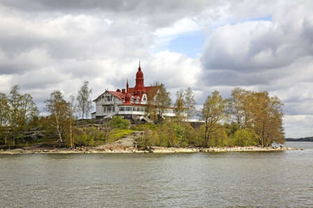 Luoto island in Helsinki. Finlandの写真素材