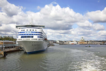 Panoramic view of Helsinki. Finlandの写真素材