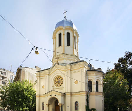 Church of St. Nicholas in Bucharest. Romaniaの写真素材