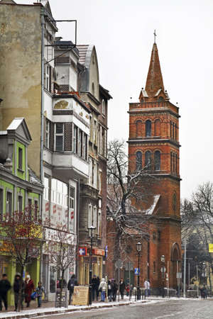 Church of Polish Our Lady Queen in Gniezno. Polandのeditorial素材