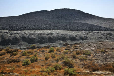Mud volcano in Lokbatan near Baku. Azerbaijanの写真素材