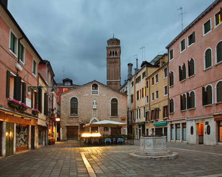 Campo San Toma in Venice. Veneto. Italyのeditorial素材