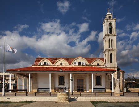 Apostolos Loucas, church in Kolossi near Limassol. Cyprusの写真素材