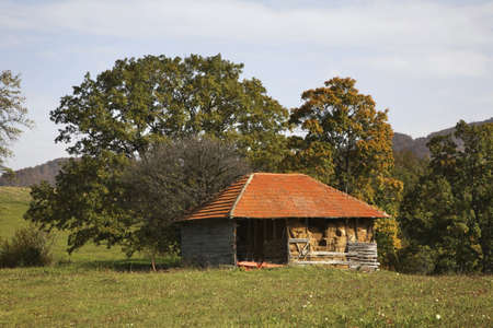 Radan mountain near Prolom Banja. Serbiaの写真素材