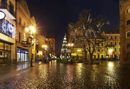 Market Square in Torun. Poland