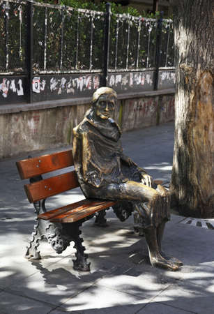 Karanfil boulevard in Ankara. Turkeyの写真素材