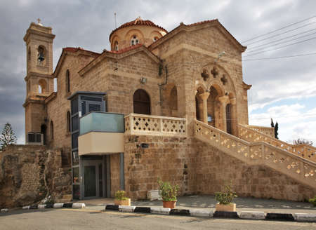 Church of Panagia Theoskepasti in Pathos. Cyprus