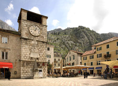 Square of Arms in Kotor. Montenegroのeditorial素材