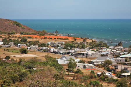 View of Phan Thiet. Vietnamの写真素材