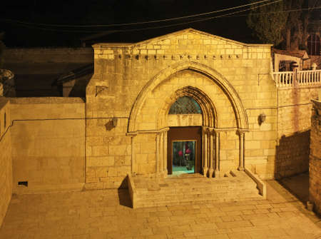 Church of Sepulchre of Saint Mary in Jerusalem. Israelの写真素材