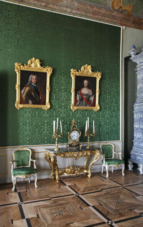 Rundale Palace near Pilsrundale. Latvia